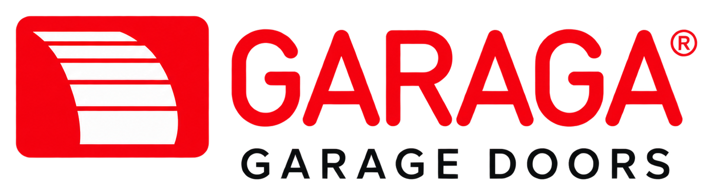 Garaga garage door brand logo