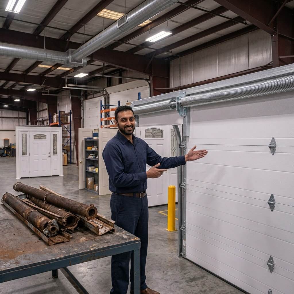 installtion garage door repair services in Rosharon TX