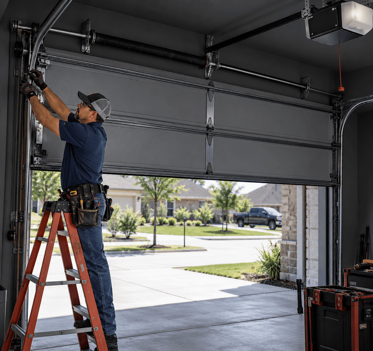 installtion garage door repair services in Rosharon TX