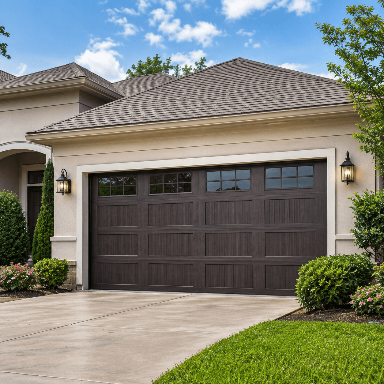 Garage door replacement service in Rosharon TX