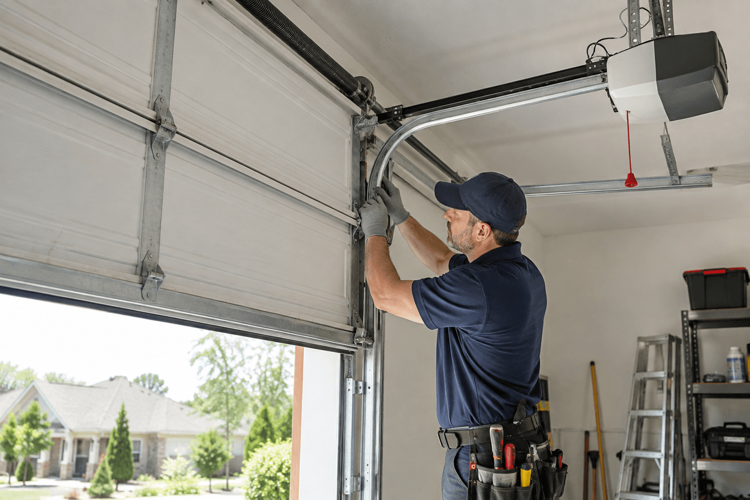 Garage door opener maintenance in Rosharon TX