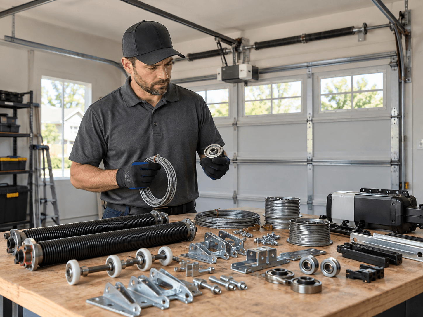 Garage door parts and hardware in Rosharon TX