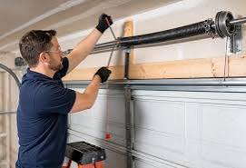 Garage door opener protection after spring failure in Rosharon TX