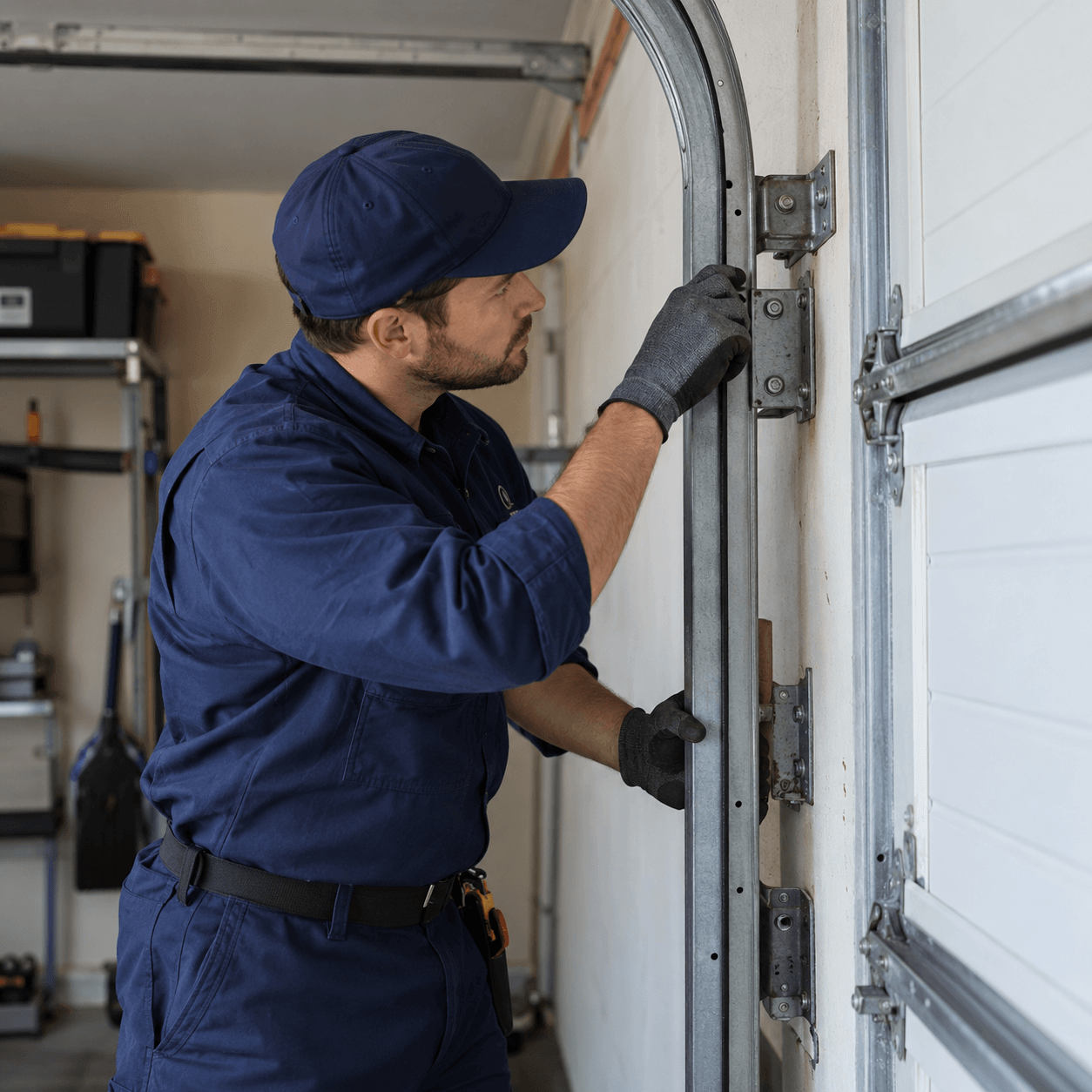 Garage Door Track Repair Rosharon TX